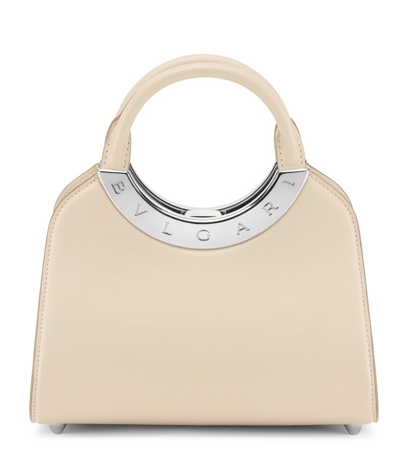 Bvlgari Bvlgari Small Leather Roma Top-Handle Bag