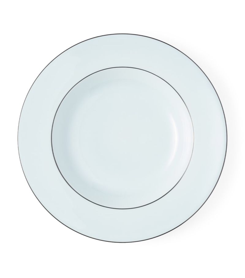 Prada Prada Set Of 2 Porcelain Soup Plates (22Cm)