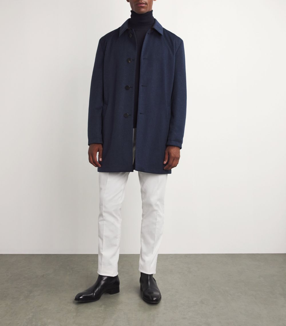 Colombo Colombo Cashmere Reversible Overcoat