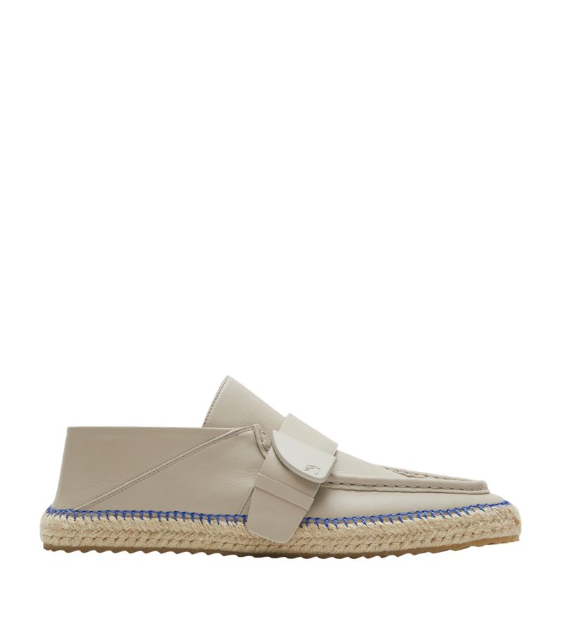 Burberry Burberry Leather Deck Espadrilles