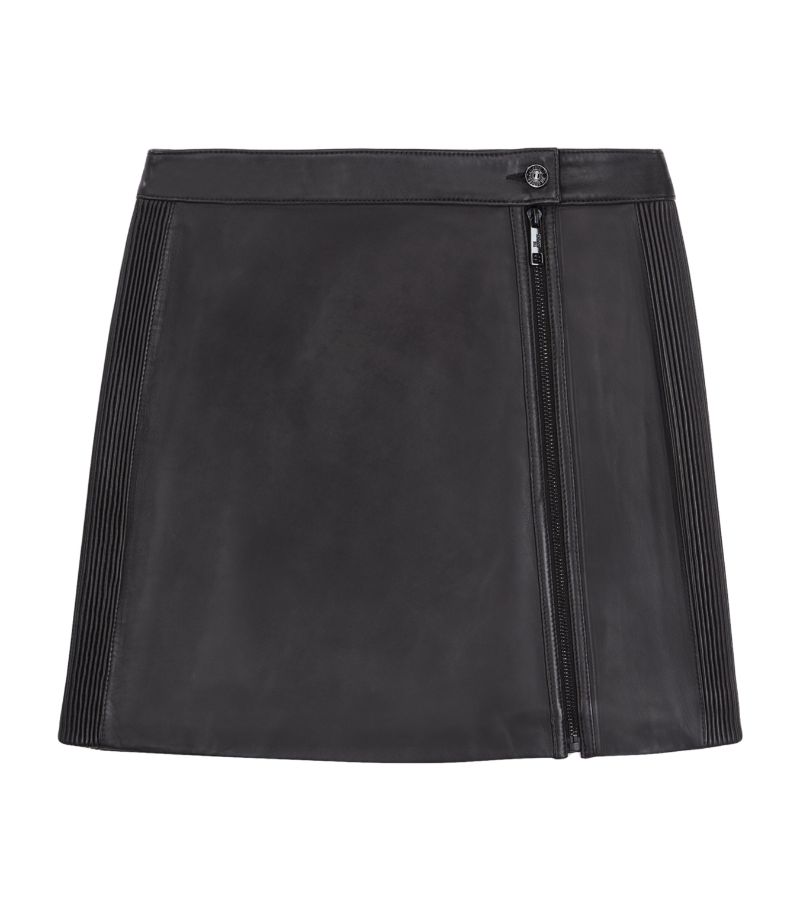 The Kooples The Kooples Leather Mini Skirt