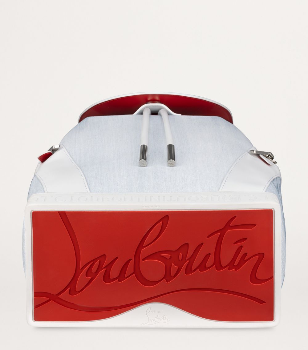 Christian Louboutin Christian Louboutin Explorafunk Denim Backpack