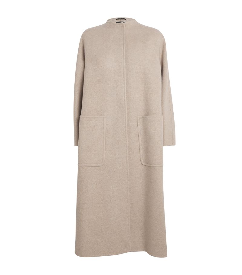 Max Mara Max Mara Cashmere Collarless Coat