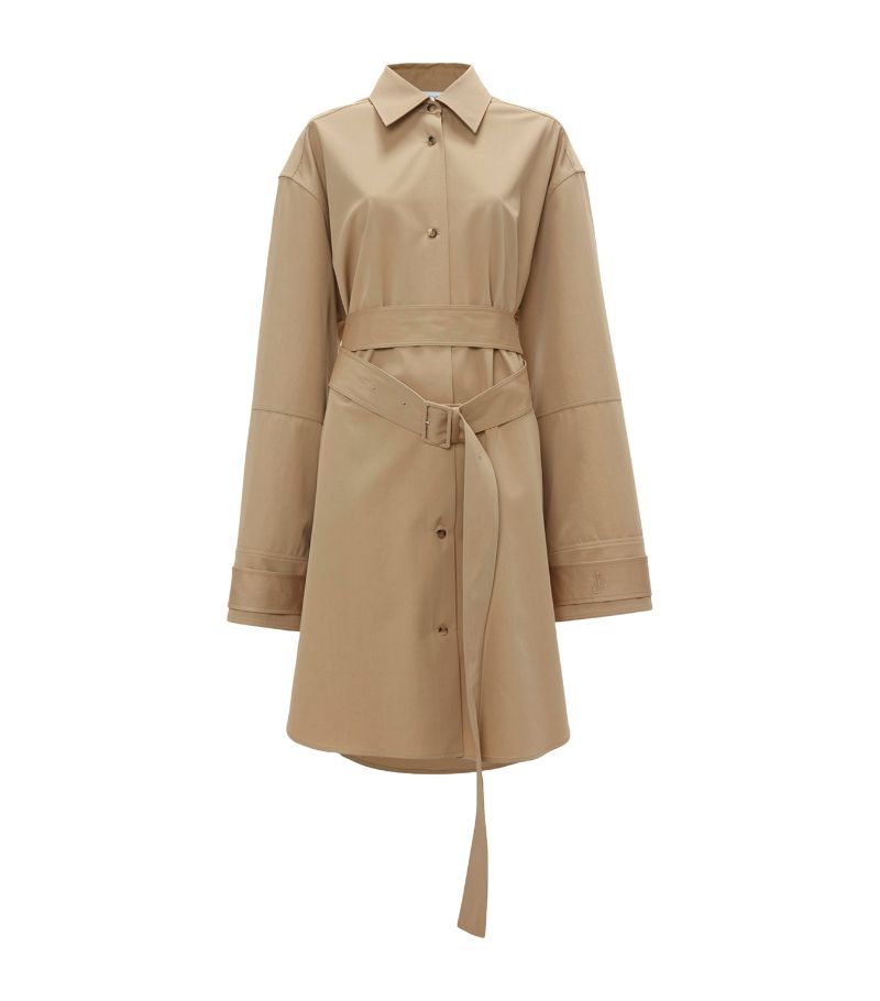 Jw Anderson Jw Anderson Belted Trench Mini Dress