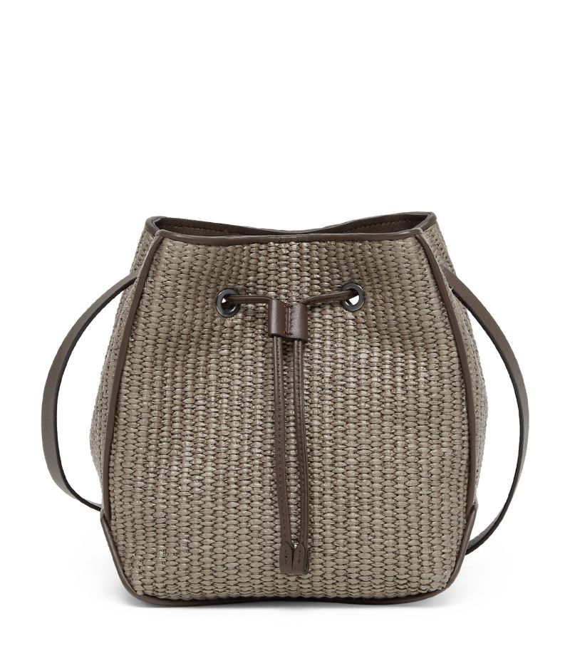 Brunello Cucinelli Brunello Cucinelli Techno Raffia Bucket Bag