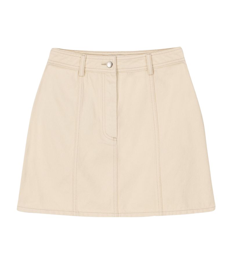 Aeron Aeron Denim Rudens Mini Skirt