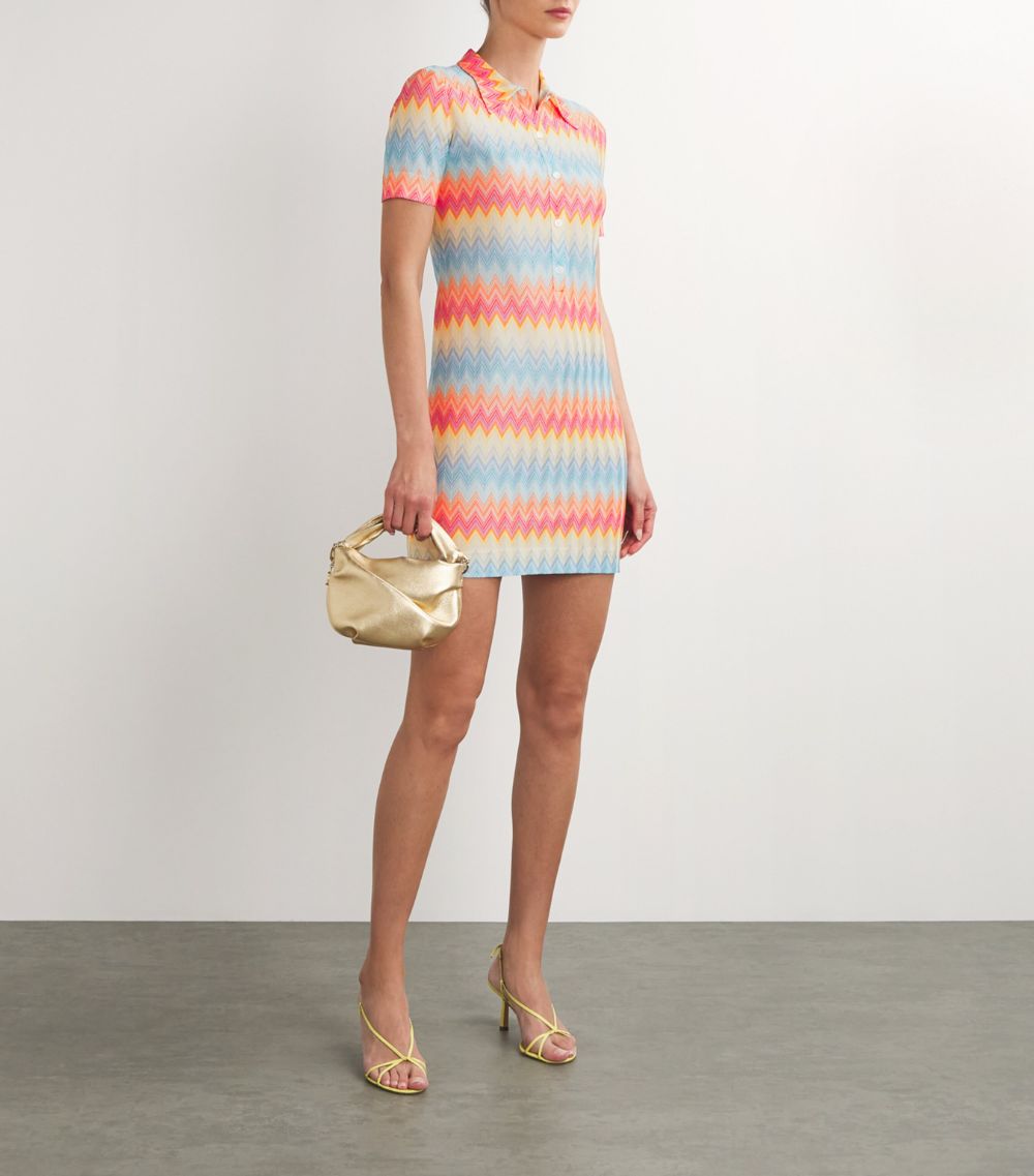 Missoni Missoni Polo Chevron Mini Dress