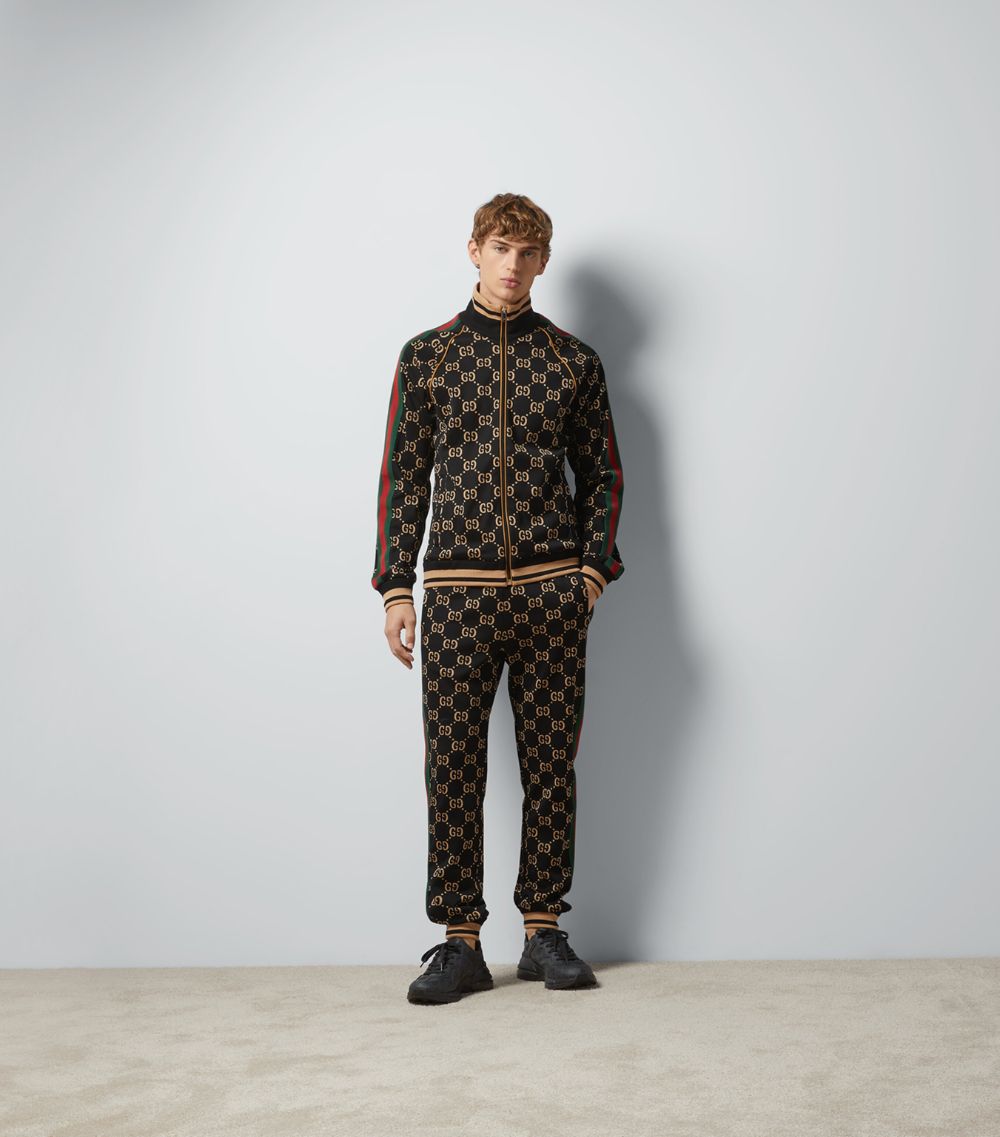 Gucci Gucci Web-Detail Gg Track Pants