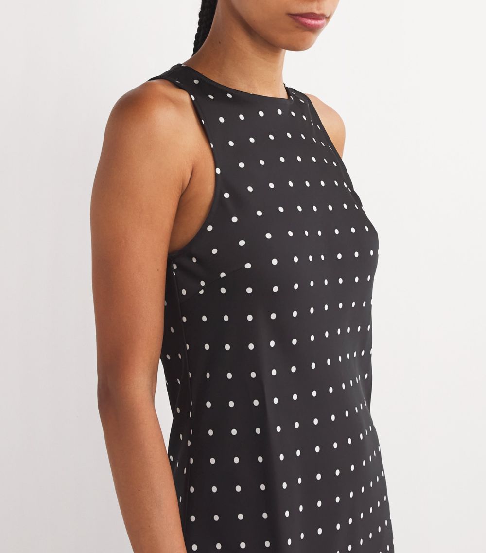 Max & Co. Max & Co. Polka-Dot Midi Dress