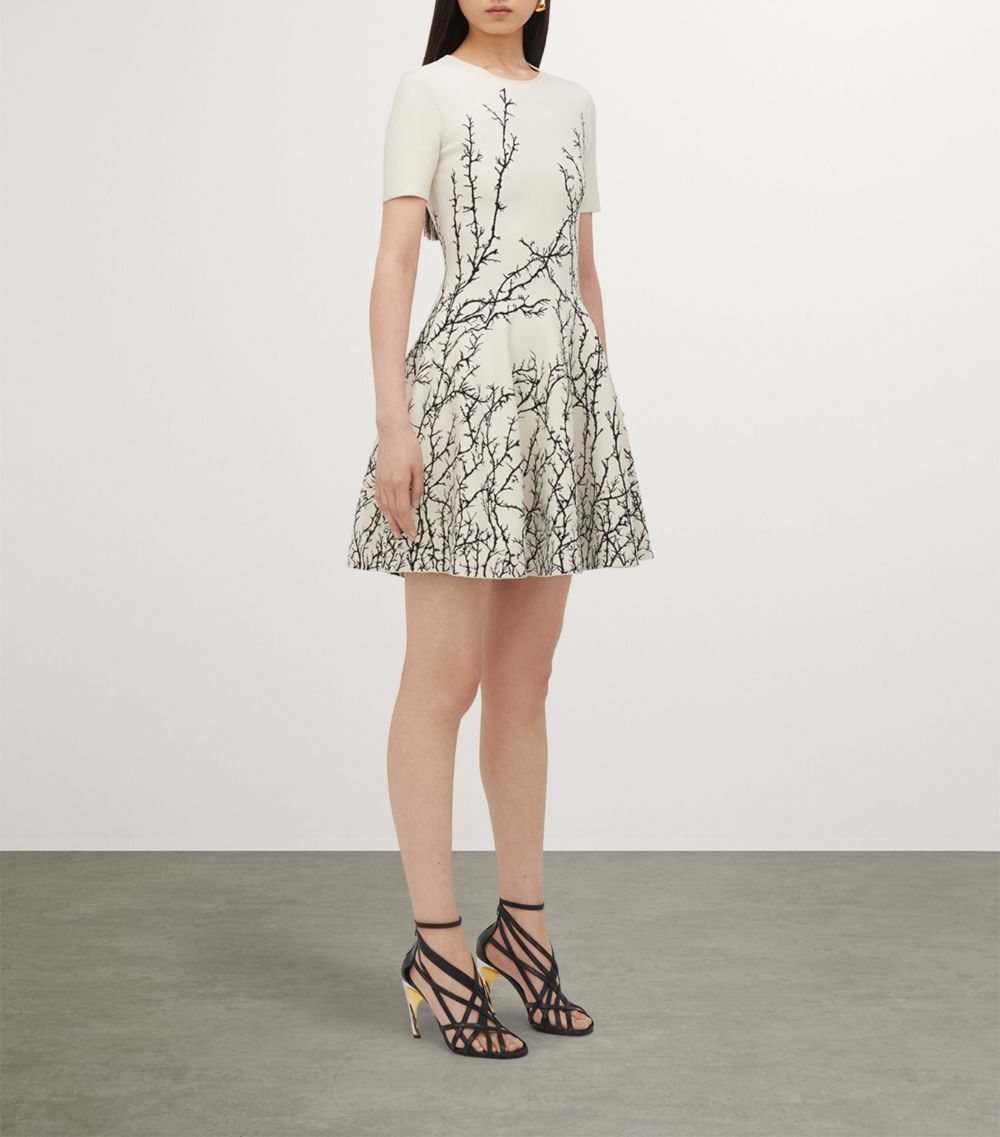 Alexander McQueen Alexander Mcqueen Thorn Branches Mini Dress