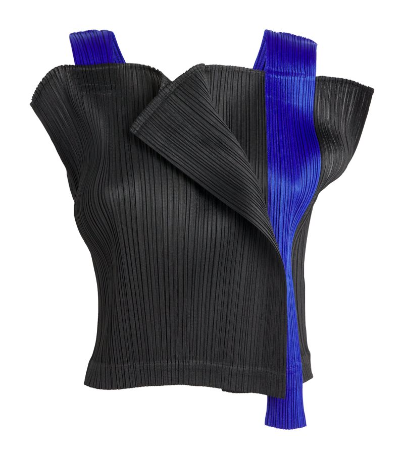 Pleats Please Issey Miyake Pleats Please Issey Miyake Pleated Comet Sleeveless Top