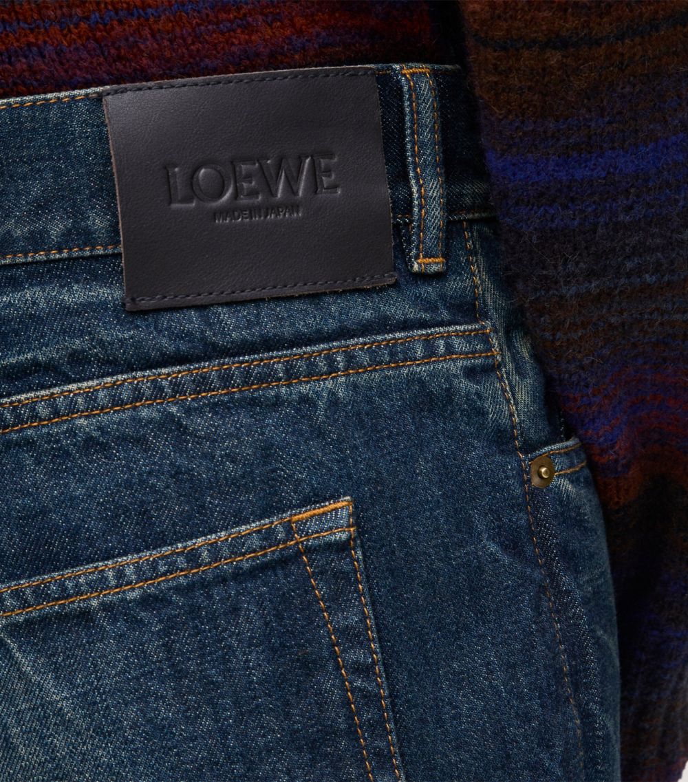 Loewe Loewe Mid-Rise Straight Jeans