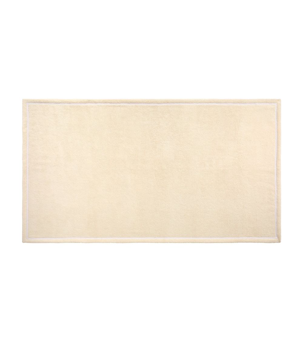 Yves Delorme Couture Yves Delorme Couture Duetto Ivoire Bath Towel (75Cm X 130Cm)