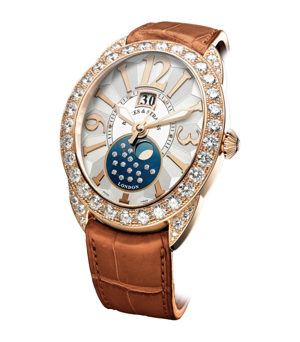 Backes & Strauss Backes & Strauss Rose Gold and Diamond Regent 1609 AD Watch 47mm