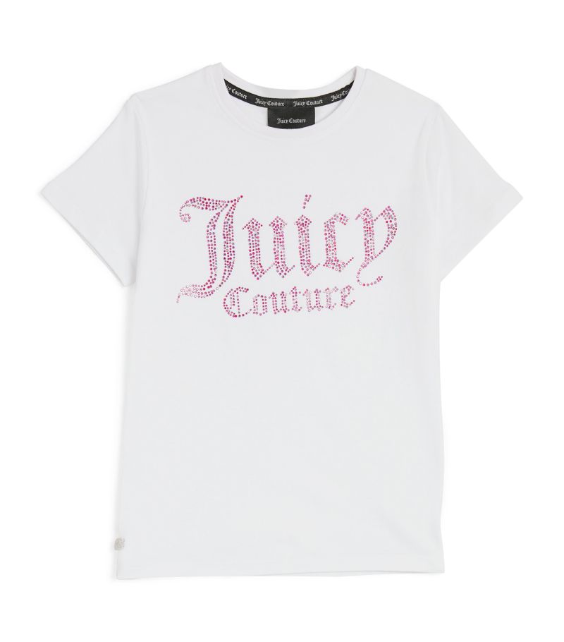 Juicy Couture Kids Juicy Couture Kids Embellished Logo T-Shirt (7-16 Years)