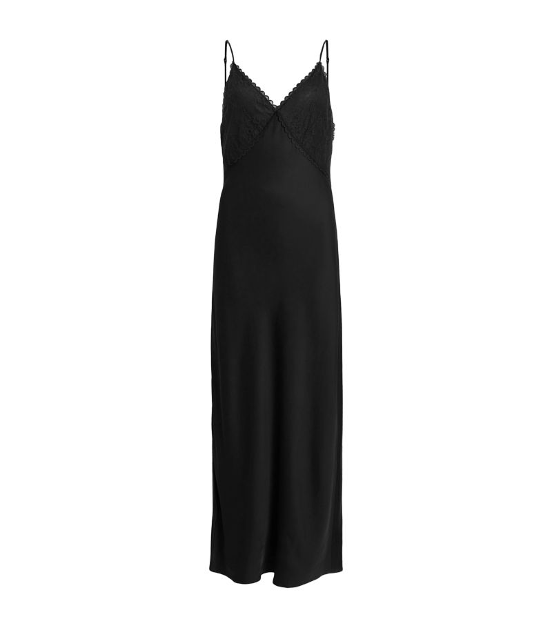 Allsaints Allsaints Immy Slip Midi Dress