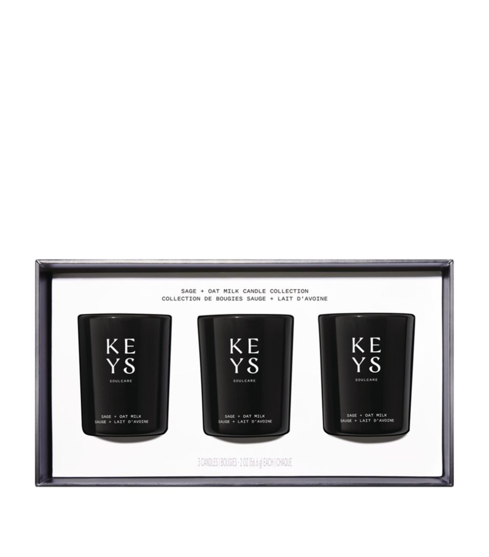 Keys Soulcare Keys Soulcare Sage + Oat Milk Votive Candle Set (3 X 57G)