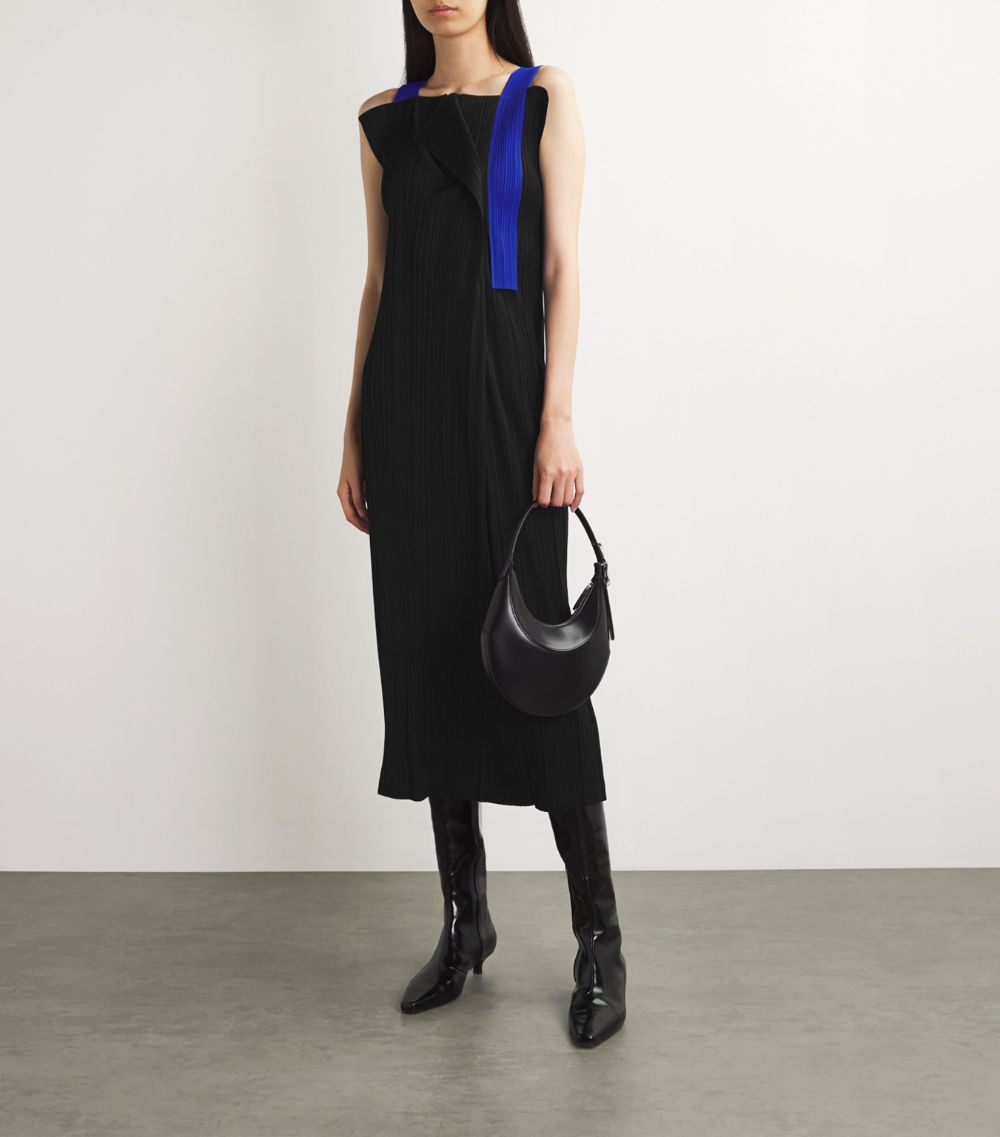 Pleats Please Issey Miyake Pleats Please Issey Miyake Pleated Comet Midi Dress