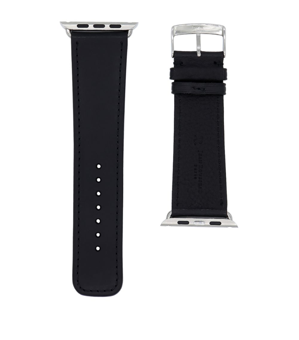 Jean Rousseau Jean Rousseau Leather Apple Watch Strap (42mm)