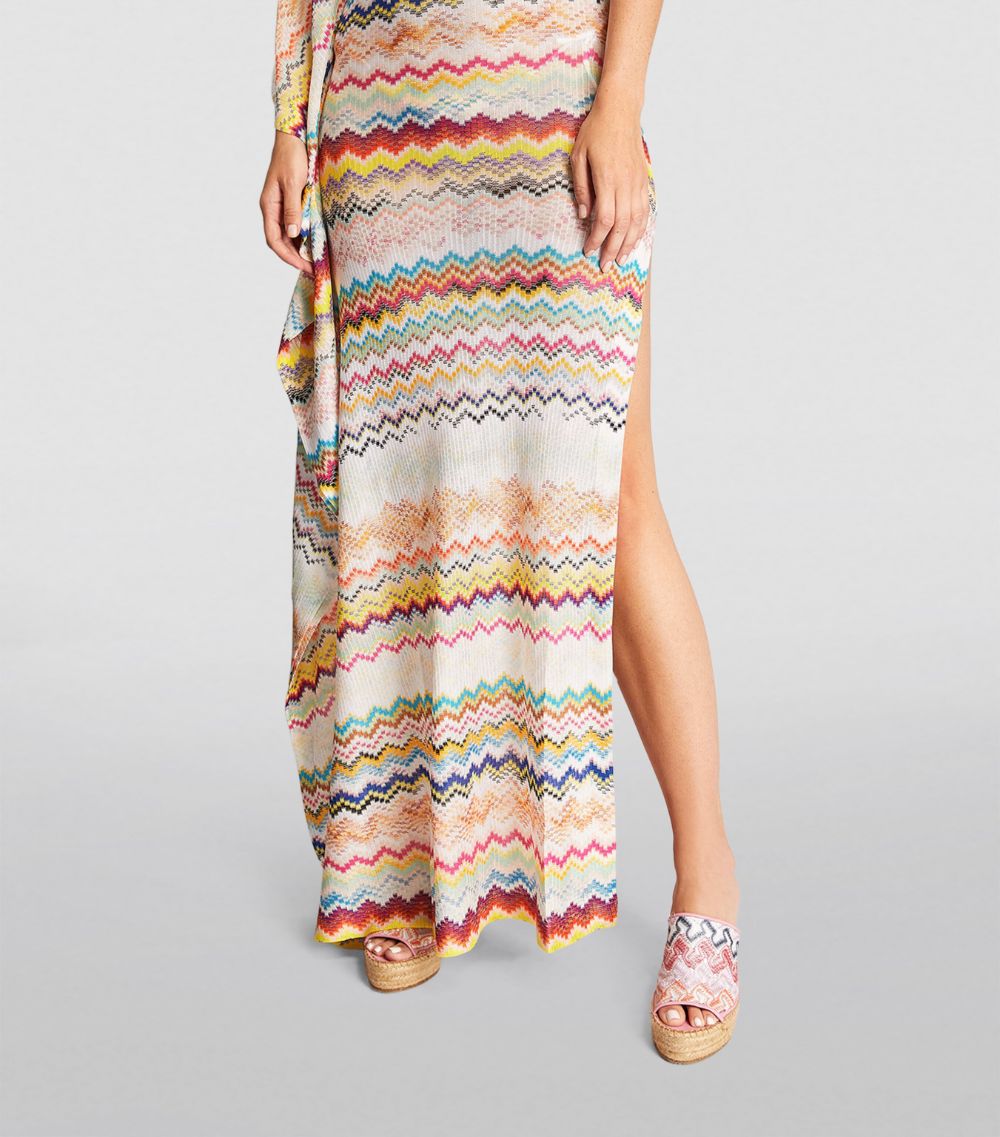 Missoni Missoni One-Shoulder Beach Cover-Up