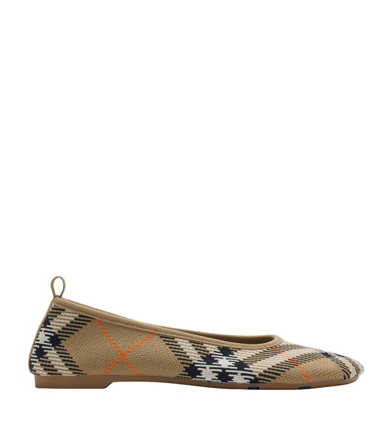 Burberry Burberry Check Baby Ballet Flats