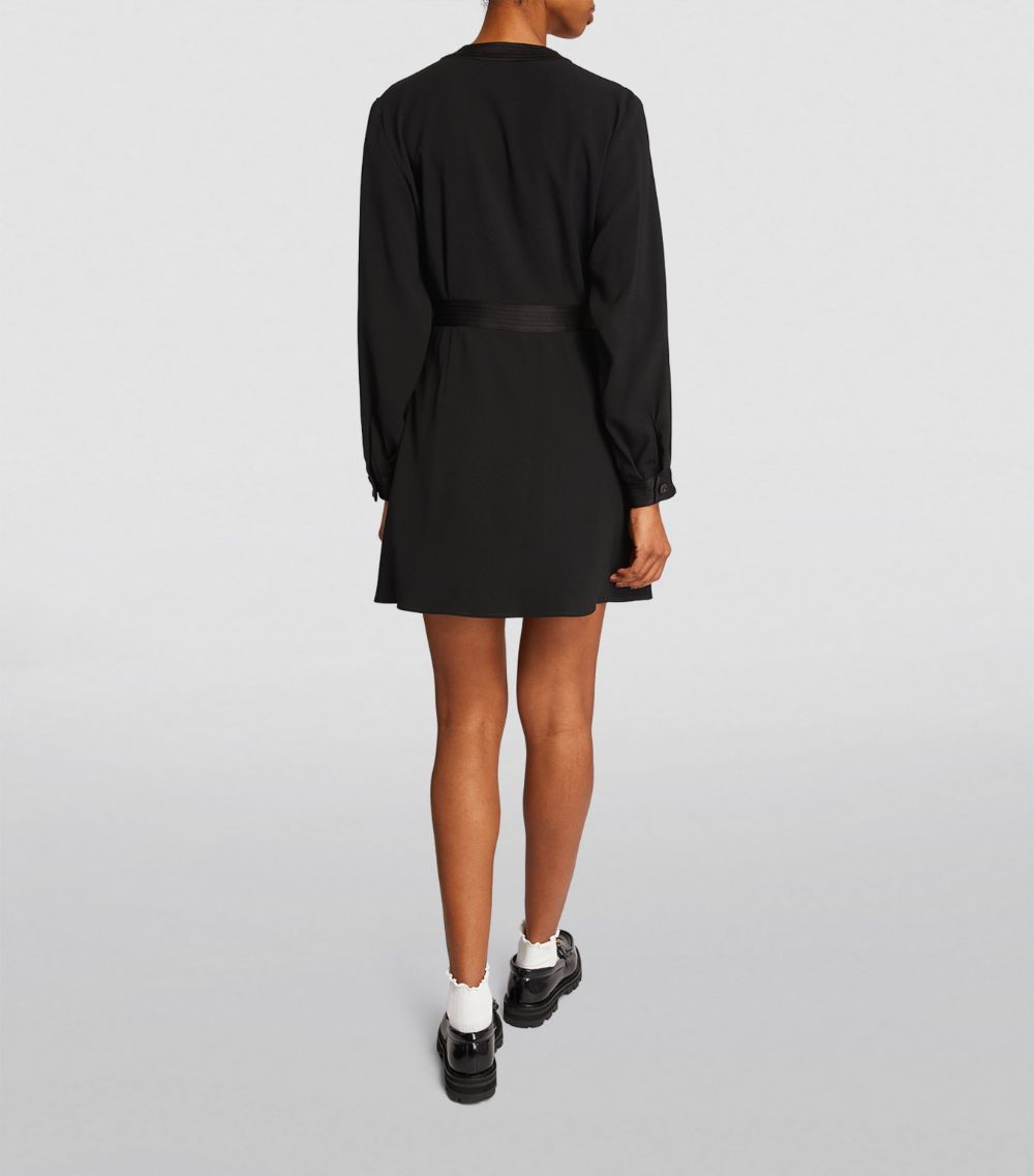  Claudie Pierlot Wrap Mini Dress