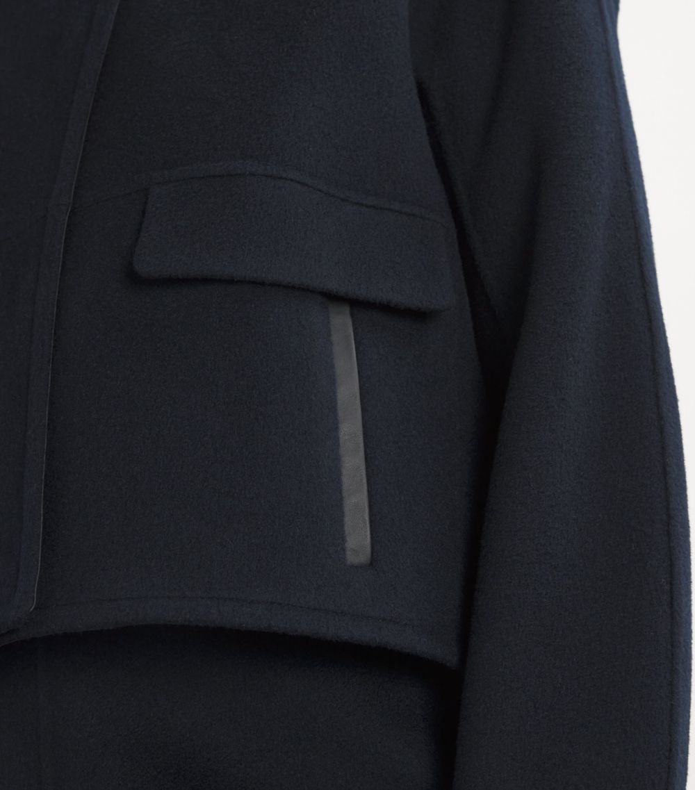 Yves Salomon Yves Salomon Wool-Cashmere Structured Jacket