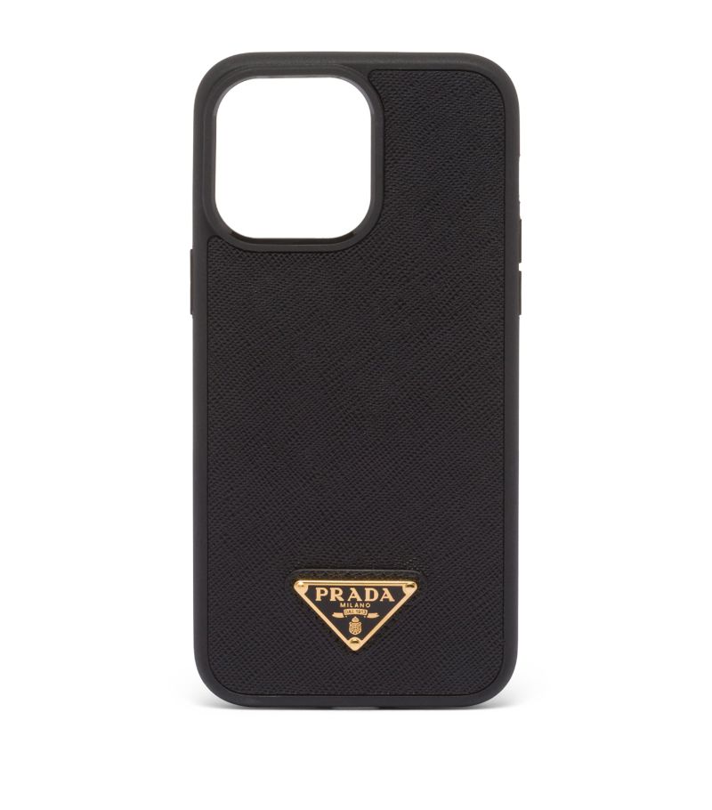 Prada Prada Saffiano Leather Iphone 14 Pro Max Case