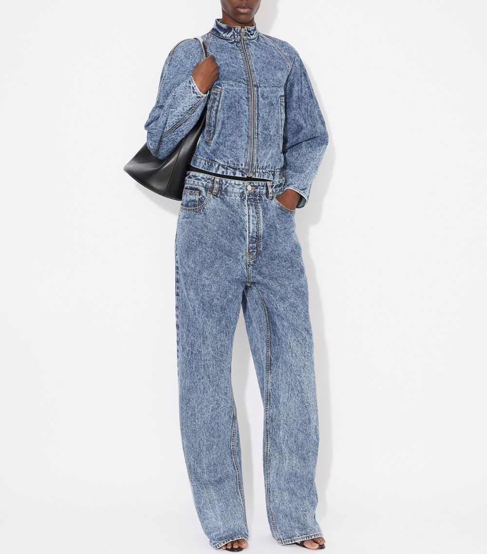 Alaïa Alaïa Denim Round Jacket