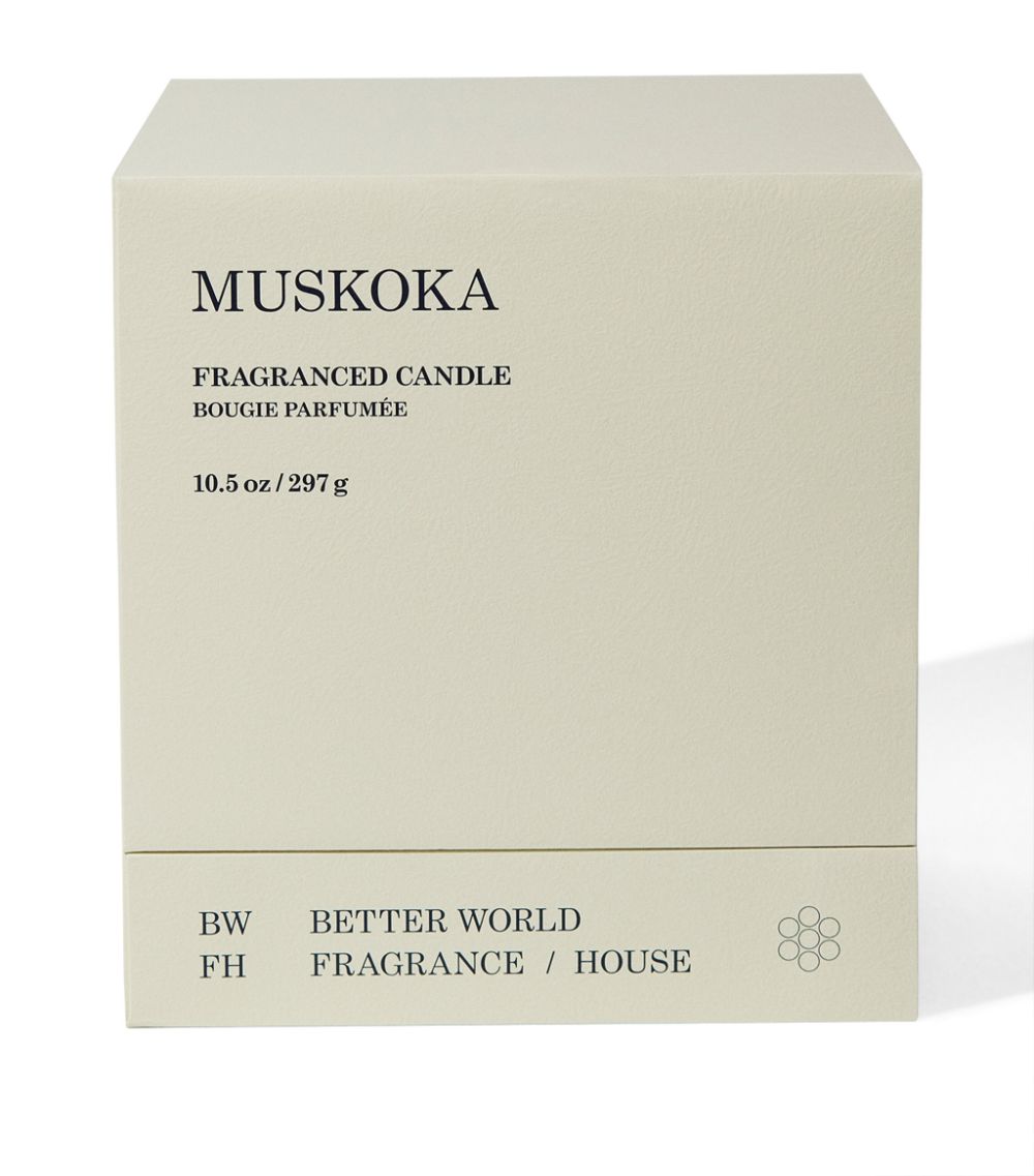 Better World Fragrance House Exclusively at Harrods - Better World Fragrance House Muskoka Candle (297g)