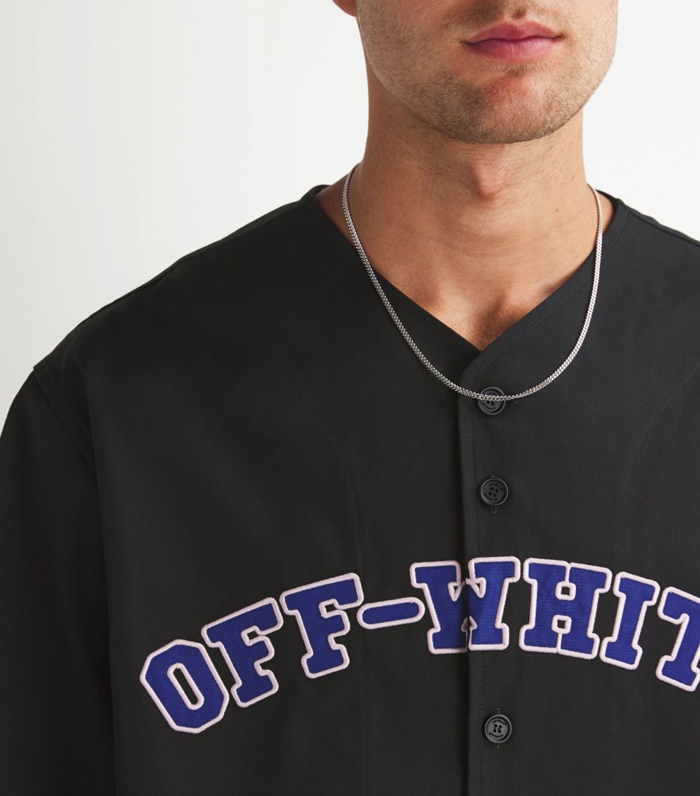 OFF-WHITE Off-White Cotton Baseball Shirt