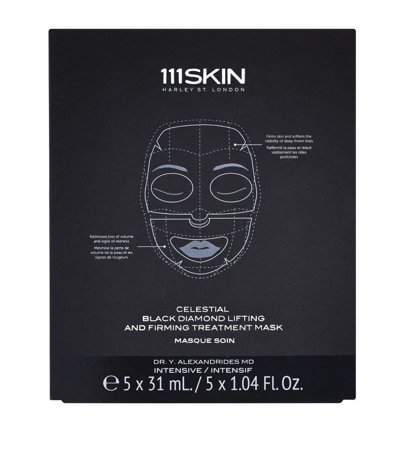 111Skin 111Skin Celestial Black Diamond Lifting And Firming Treatment Mask Set (5 X 31Ml)
