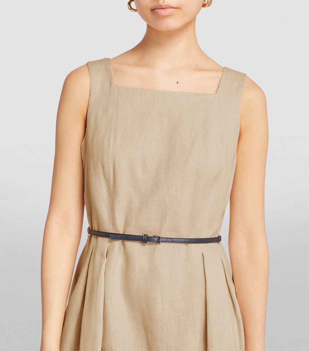 Max Mara Max Mara Linen Midi Dress