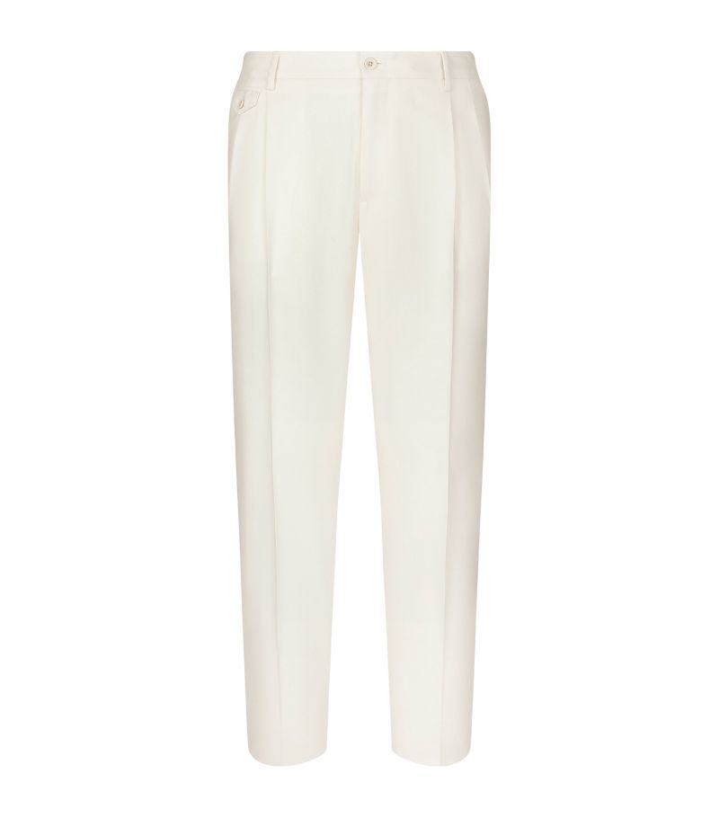 Dolce & Gabbana Dolce & Gabbana Wool Tailored Trousers