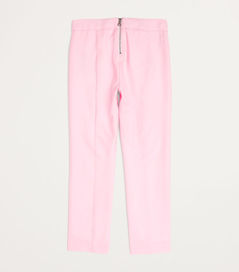 Balmain Balmain Kids Wool-Blend Button Trousers (4-14 Years)