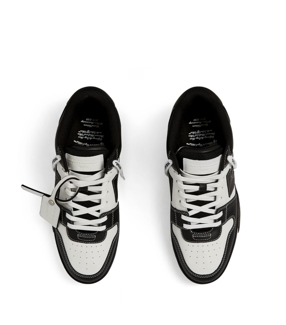 OFF-WHITE Off-White Leather Out Of Office "Ooo" Sneakers