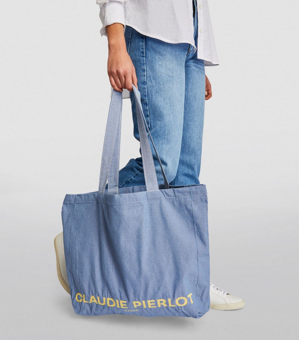  Claudie Pierlot Logo Tote Bag