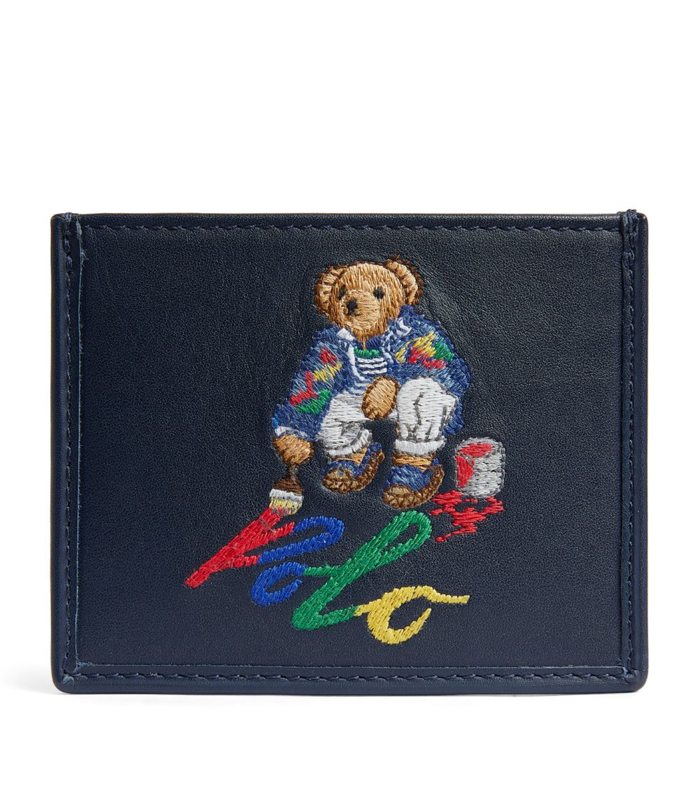 Polo Ralph Lauren Polo Ralph Lauren Leather Polo Bear Card Holder