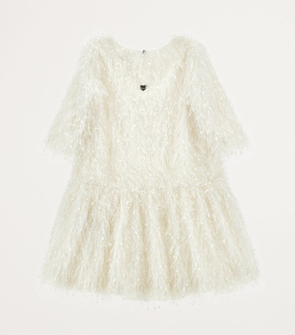 Monnalisa Monnalisa Fringed A-Line Dress (2-15 Years)