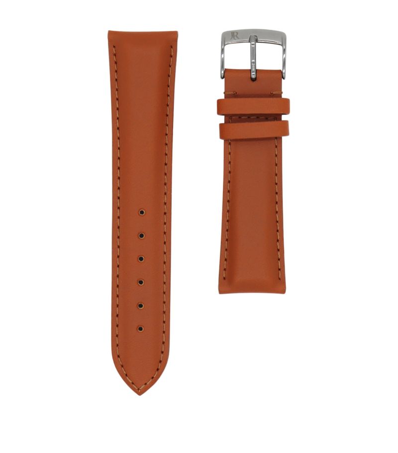 Jean Rousseau Jean Rousseau Vegetable-Tanned Leather 3.5 Watch Strap (19Mm)