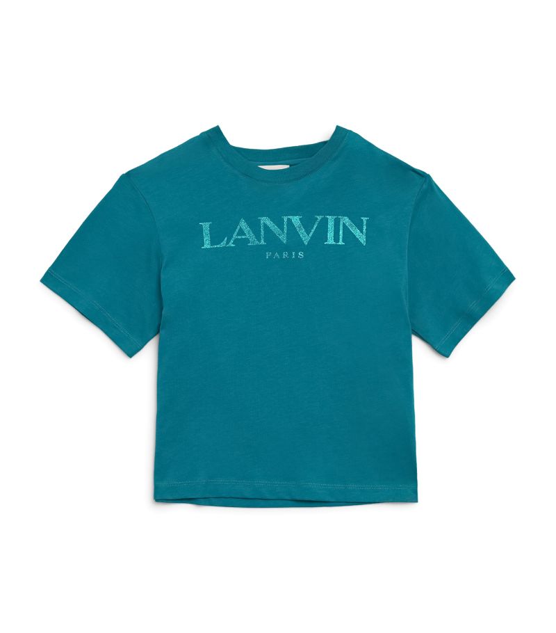 Lanvin Enfant Lanvin Enfant Cotton Logo T-Shirt (4-14 Years)