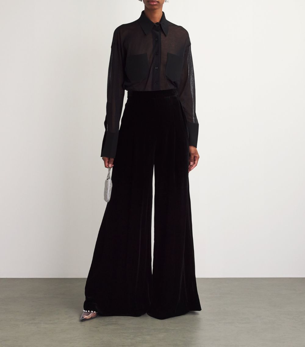 Giambattista Valli Giambattista Valli Velvet Tailored Trousers