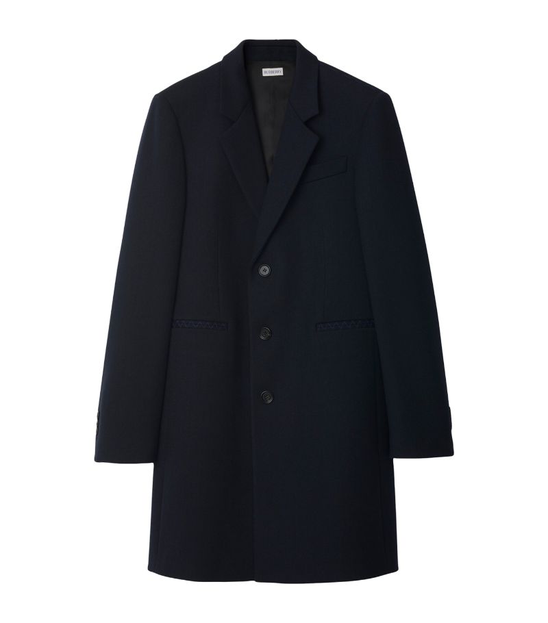 Burberry Burberry Wool Single-Breasted Coat