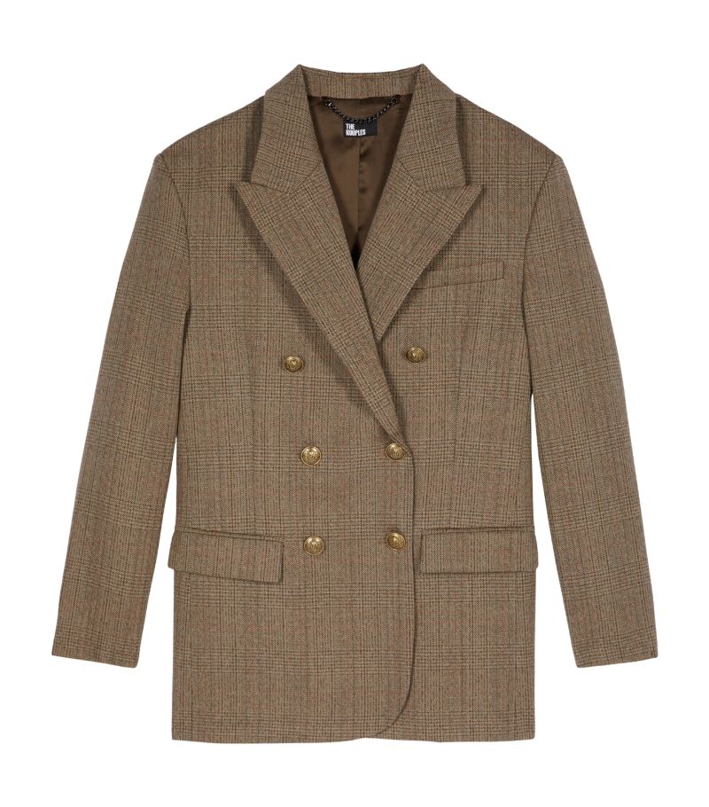 The Kooples The Kooples Wool Herringbone Blazer