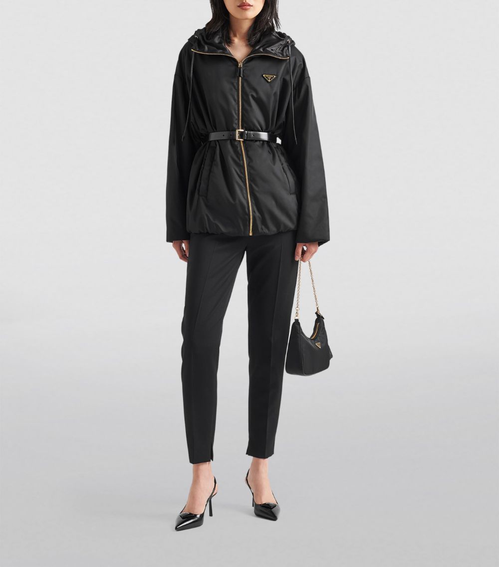 Prada Prada Re-Nylon Hooded Jacket