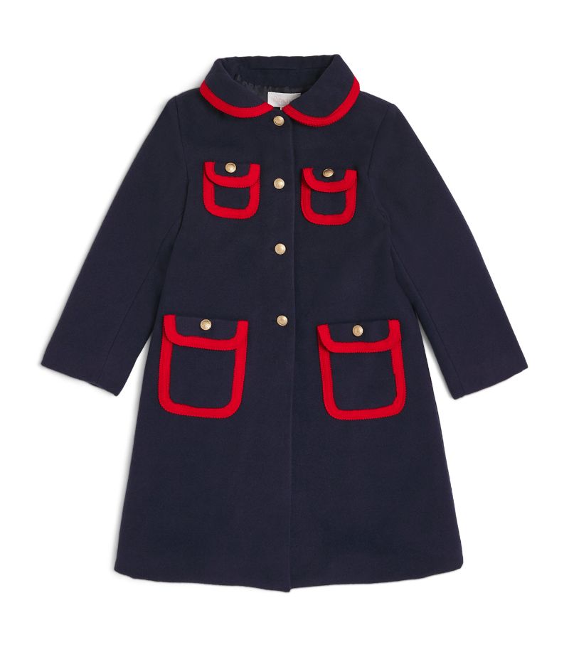 Patachou Patachou Pocket-Detail Pea Coat (2-12 Years)