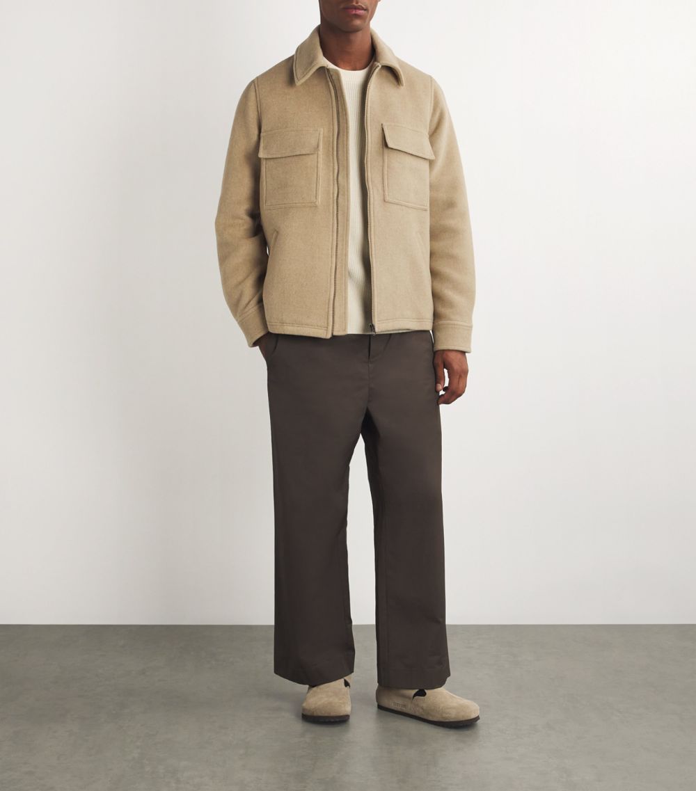  Samsoe Samsoe Wool-Mix Overshirt