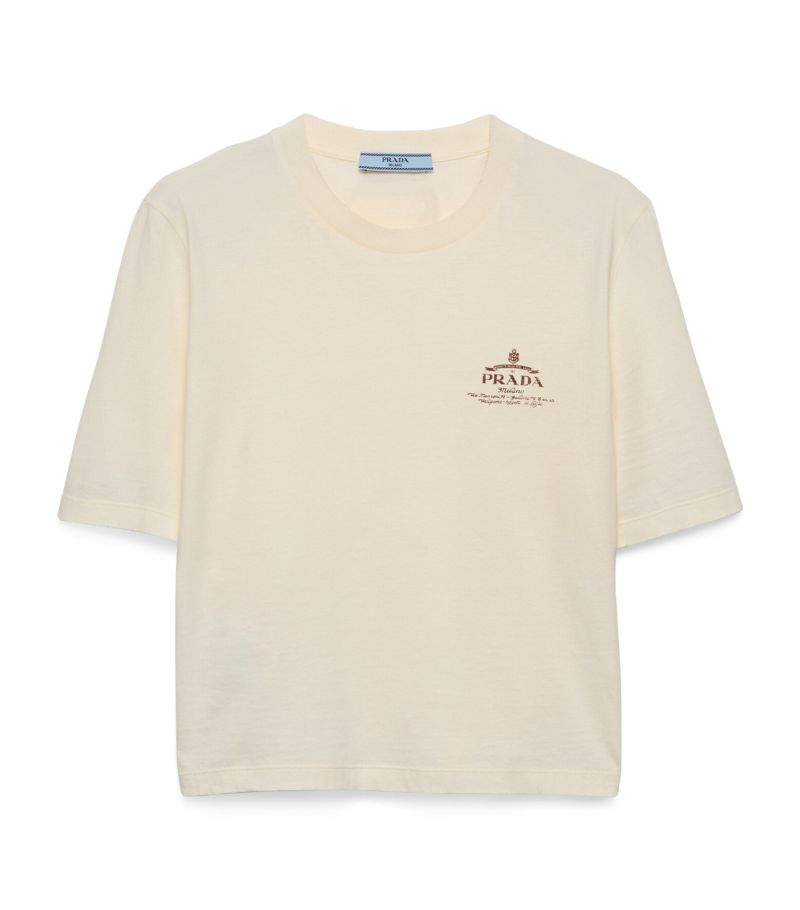 Prada Prada Cotton Logo T-Shirt