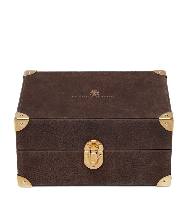 Brunello Cucinelli Brunello Cucinelli Leather Watch Box