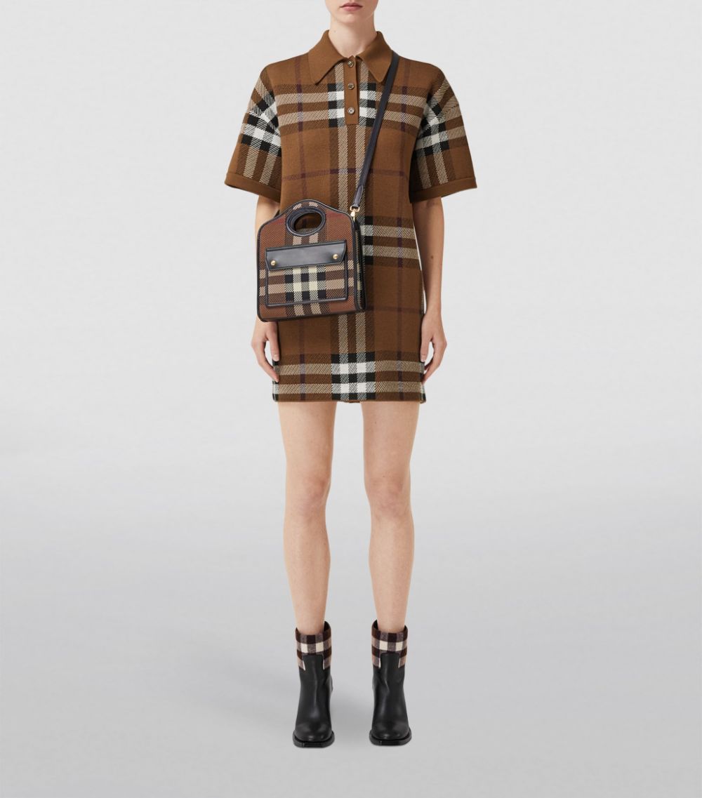 Burberry Burberry Vintage Check Polo Shirt Dress